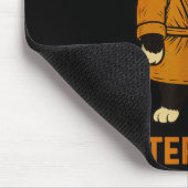 Funny Tuxedo Cat “litter’s Full” Coffee, Cat Parod マウスパッド (コーナー)