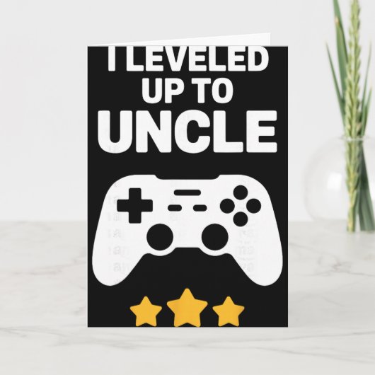 Funny Uncle Art For Uncle Men From New Promoted To カード (正面)