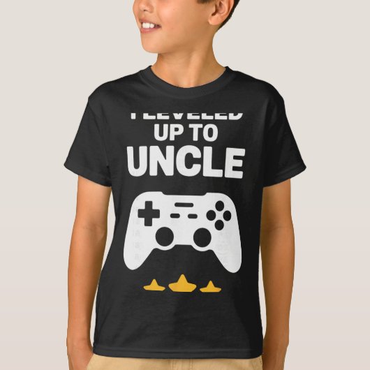 Funny Uncle Art For Uncle Men From New Promoted To Tシャツ (正面)