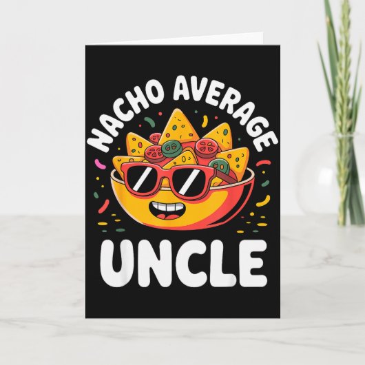 Funny Uncle Design For Uncle Men First Time Uncle カード (正面)