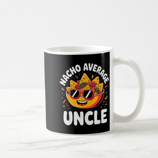 Funny Uncle Design For Uncle Men First Time Uncle コーヒーマグカップ (右)