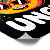 Funny Uncle Design For Uncle Men First Time Uncle  ポスター (角)