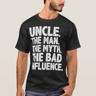 Funny Uncle Design For Uncle Men First Time Uncle  Tシャツ