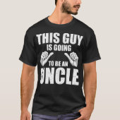 Funny Uncle Design For Uncle Men First Time Uncle  Tシャツ (正面)