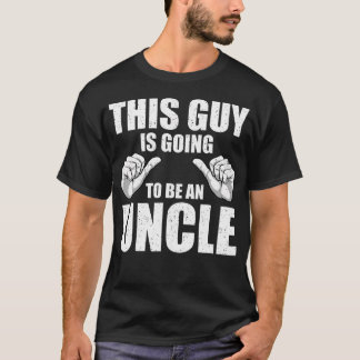 Funny Uncle Design For Uncle Men First Time Uncle  Tシャツ