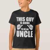 Funny Uncle Design For Uncle Men First Time Uncle Tシャツ (正面)