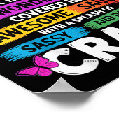 Funny Uncle Quote Sy Cool Uncle Men  ポスター (角)