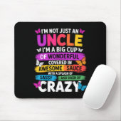 Funny Uncle Quote Sy Cool Uncle Men  マウスパッド (マウス)