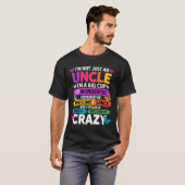 Funny Uncle Quote Sy Cool Uncle Men Tシャツ (正面フル)