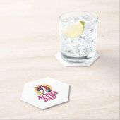 Funny Unicorn Dad Laufey Men Father's Day Christma ペーパーコースター (インサイチュ)