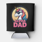 Funny Unicorn Dad Laufey Men Father's Day Christma 缶クーラー (正面)