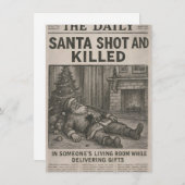 Funny Unique Adult Christmas Cards シーズンカード (正面/裏面)