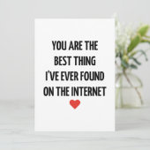 Funny Valentine Cards for Boyfriend, Birthday Card シーズンカード (スタンド正面)