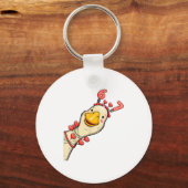 Funny Valentine Goose 6 7 Six Seven Meme Matching キーホルダー (正面)