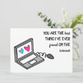 Funny Valentine Hearts Computer 案内状 (スタンド正面)