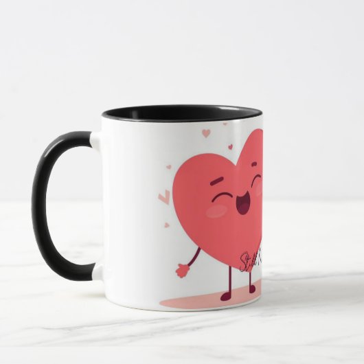 Funny Valentine Mug for Boyfriend or Girlfriend |  マグカップ (左)