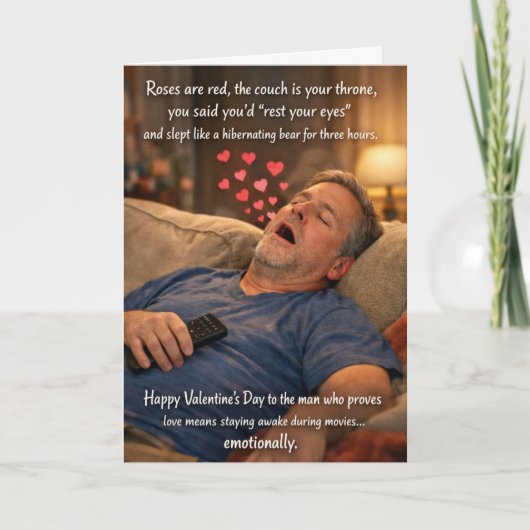 Funny Valentine’s Cards for Dads カード (正面)