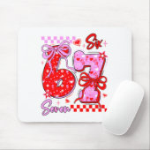 Funny Valentine S Day 67 Meme 6 7 Valentine Bow He マウスパッド (マウス)
