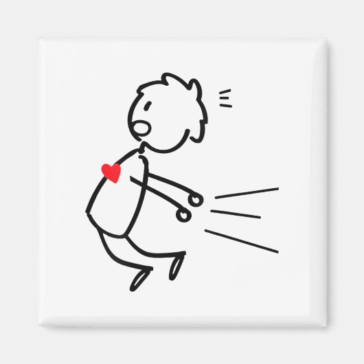 Funny Valentine’s Day Couple Matching For Men Wome マグネット (正面)