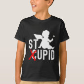 Funny Valentine S Day Cud Is Stud Premium Tシャツ (正面)