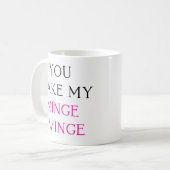 Funny Valentine’s Day Mug – Cheeky Romantic Gift f コーヒーマグカップ (正面左)