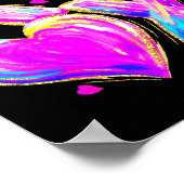 Funny Valentine Xoxo Hearts Hugs And Kisses Boys G ポスター (角)