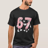 Funny Valentine's Day 6 7 Six Seven Meme Valentine Tシャツ (正面)