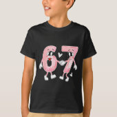 Funny Valentine's Day 6 7 Six Seven Meme Valentine Tシャツ (正面)
