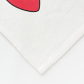 Funny Valentine's Day Boy Duck Hunting Call Me Tod フリースブランケット (角)