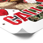 Funny Valentine's Day Boy Duck Hunting Call Me Tod ポスター (角)