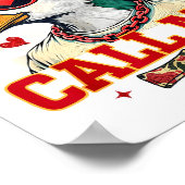 Funny Valentine's Day Boy Duck Hunting Call Me Tod ポスター (角)