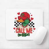 Funny Valentine's Day Boy Duck Hunting Call Me Tod マウスパッド (マウス)