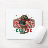 Funny Valentine's Day Boy Duck Hunting Call Me Tod マウスパッド (マウス)