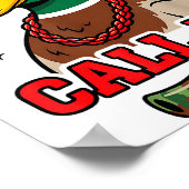 Funny Valentines Day Call Me Duck Hunting Men Wome ポスター (角)