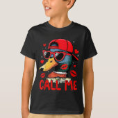 Funny Valentines Day Call Me Duck Hunting Men Wome Tシャツ (正面)