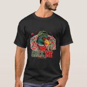 Funny Valentines Day Call Me Duck Hunting Men Wome Tシャツ (正面)