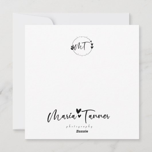 Funny Valentine's Day Card シーズンカード (裏面)