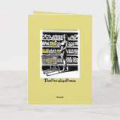 Funny Valentine's Day Card With a Funny Slogan カード (裏面)