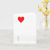 Funny Valentine's Day Couple Matching I Love His D カード (黄色い花)