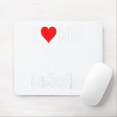 Funny Valentine's Day Couple Matching I Love His D マウスパッド (マウス)