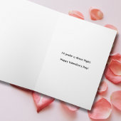 Funny Valentine's Day I Love you to the Moon But.. カード