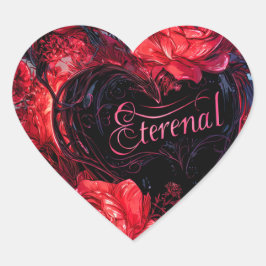 Funny Valentine's Day Sticker Pack – Cute Gift  ハートシール