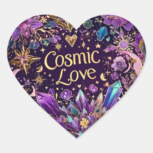 Funny Valentine's Day Sticker Pack – Cute Gift  ハートシール (正面)