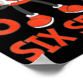 Funny Valentines Six Seven Hearts 6 7 Meme Boys Gi ポスター (角)