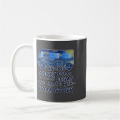 Funny Van Gogh Monet Degas Artist Pun Humorous コーヒーマグカップ (左)