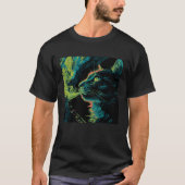 Funny Vaping Cat, Vape Kitty Meme, Feline Vaper, C Tシャツ (正面)