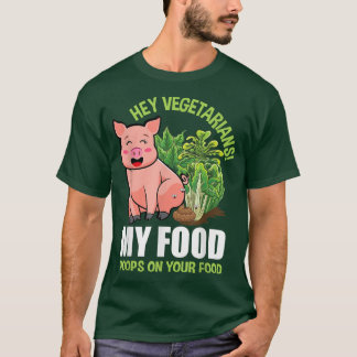 Funny Vegetarian Saying Veggie Plant Based Vegan M Tシャツ