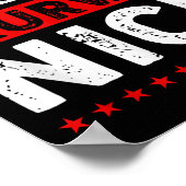 Funny Very Kurwa Nice Lish English Sarcasm Quote M ポスター (角)