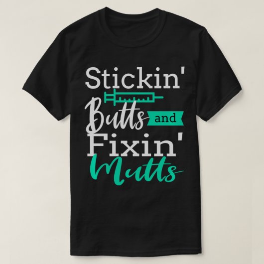 Funny Vet Tech Veterinarian Veterinary Technician  Tシャツ (デザイン正面)