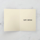 Funny Victorian Birthday Card カード (内部)
